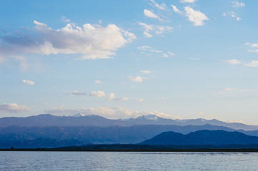 Lake Issyk-Kul in Cholpon-Ata, Kyrgyzstan