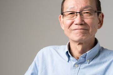 Obraz premium シニア男性ポートレート