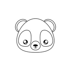 Panda Drawing Face