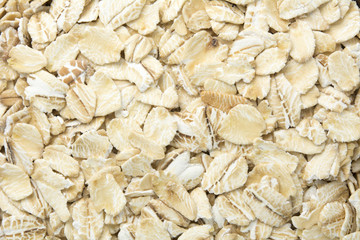 oats top view texture background