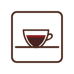 coffee espresso icon image, vector illustration design