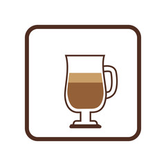 coffee espresso icon image, vector illustration design