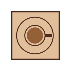 coffee espresso icon image, vector illustration design