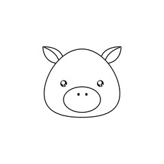pig Drawing Face