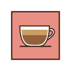 coffee espresso icon image, vector illustration design