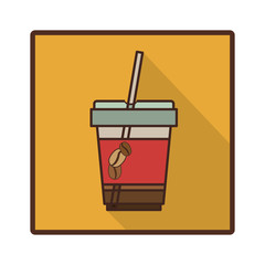 coffee espresso icon image, vector illustration design