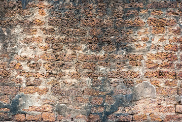 Old Historical Laterite Wall, Background/ Texture