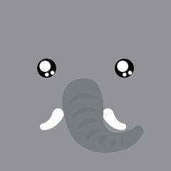 Cartoon elephant Background