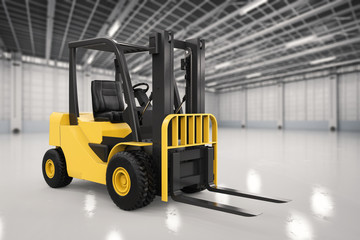  forklift truck in factory