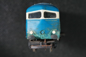 Old model train toy.