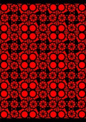 Geometric shapes in a square. 