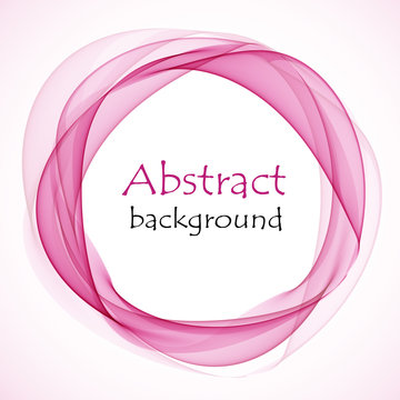 Abstract Background With Pink Circle