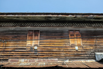 old wood house