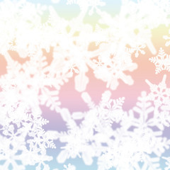 Ornamental Snowflakes Background