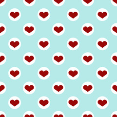 Heart pattern vector eps 10 background