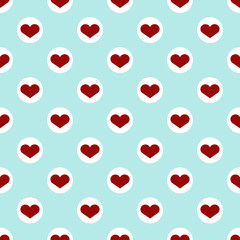 Heart pattern vector eps 10 background