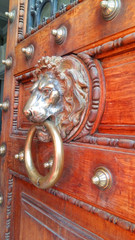 old door in museum