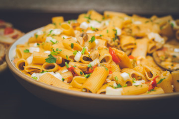 Rigatoni all'ortolana