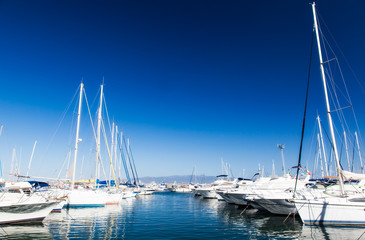 Fototapeta premium Im Yachthafen I