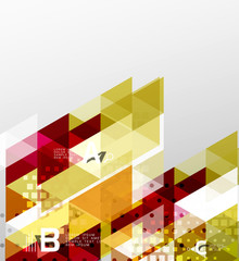 Vector geometric abstract background