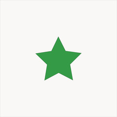 Obraz premium star icon flat design