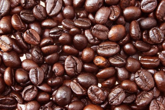 roasted coffee beans, can be used as a background