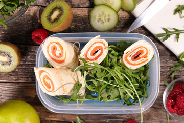 sandwich wrap-lunch box