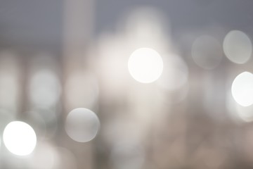 white blur abstract background. bokeh christmas blurred beautiful shiny Christmas lights