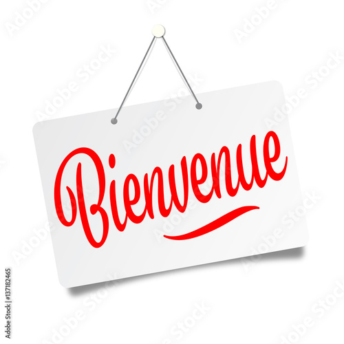 "Bienvenue" fichier vectoriel libre de droits sur la banque d