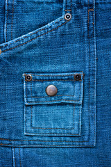 denim texture with rivets for background