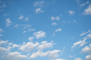 cloud with blue sky background