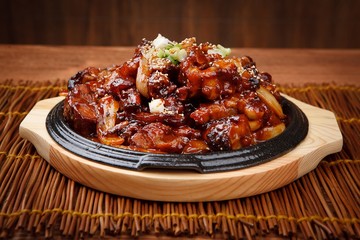 Spicy Pigs' Feet. maeun jokbal