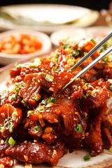 Spicy Pigs' Feet. maeun jokbal