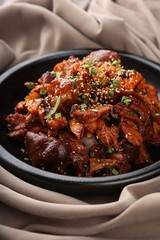Spicy Pigs' Feet. maeun jokbal
