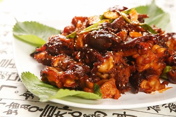 Spicy Pigs' Feet. maeun jokbal
