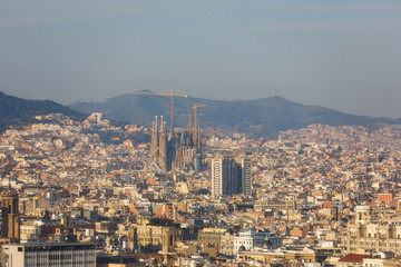 Cityscape of Barcelona
