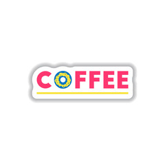 Label Frames and badges vector icon design collection coffee emblem