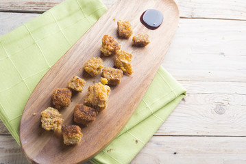 Tofu breaded