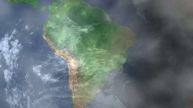 Lima  Zoom In - Zoom to geographic earth from space
