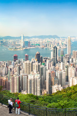 Hong Kong skyline, China