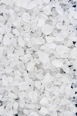 Obraz premium Close up of salt background. Natural salt, closeup, free space for your text