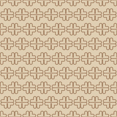 Abstract seamless geometric pattern