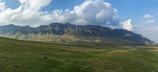 Steppe Kazakhstan, Trans-Ili Alatau, plateau Assy