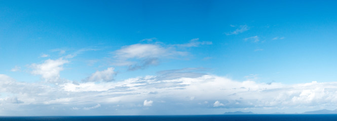 Obraz premium Summer sky panorama