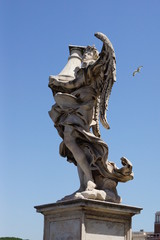 Obraz premium Engelsburg, Castel Sant'Angelo, Statue
