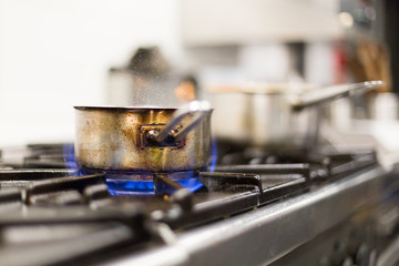 Cook Cooking in Kitchen Chef