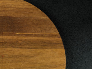 Circular Wooden Kitchen Chopping Board