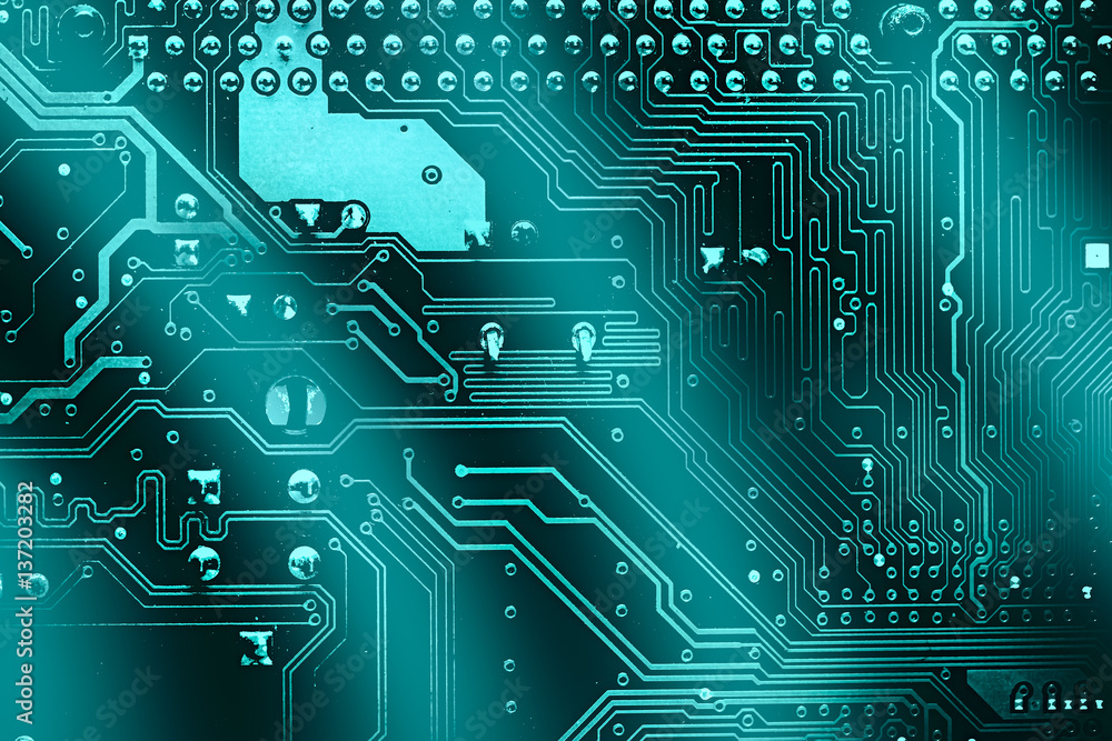 Aufkleber circuit board. electronic computer hardware technology. motherboard digital chip. tech science backg