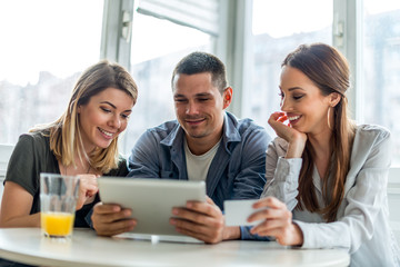 Spending an afternoon with friends 