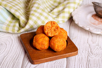 homemade candies on a table
